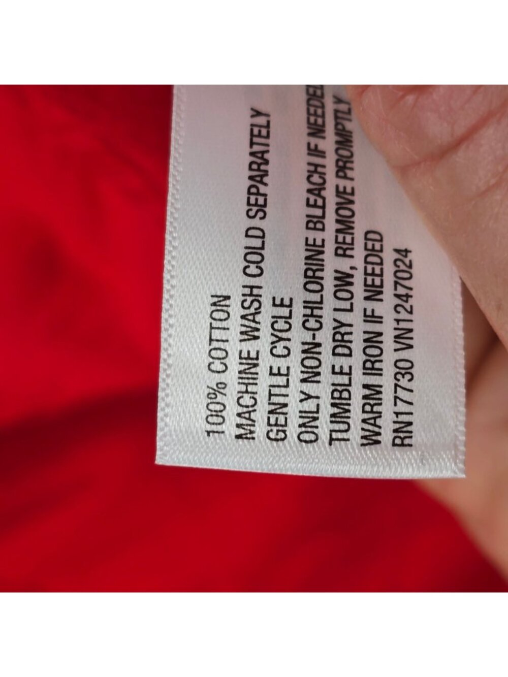 NEW Universal Thread XS Womens Red Maxi Ruffle Dress Cotton Casual Empire - Picture 3 of 5